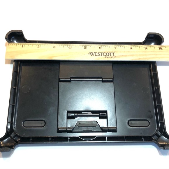 Otter Box Tablet Hardcover Protective Back Case Stand Black EUC - Picture 11 of 14
